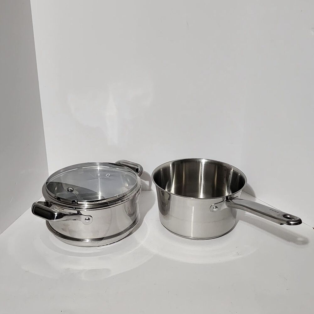 T-FAL Specialty Stainless Steel Double Boiler C8119663 New In Box